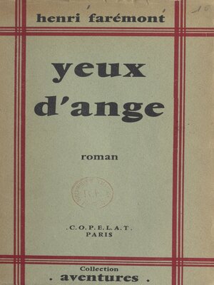 cover image of Yeux d'Ange